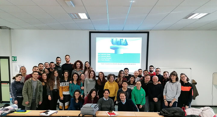 Lezione introduttiva sull'osteopatia all'università D'Annunzio di Chieti