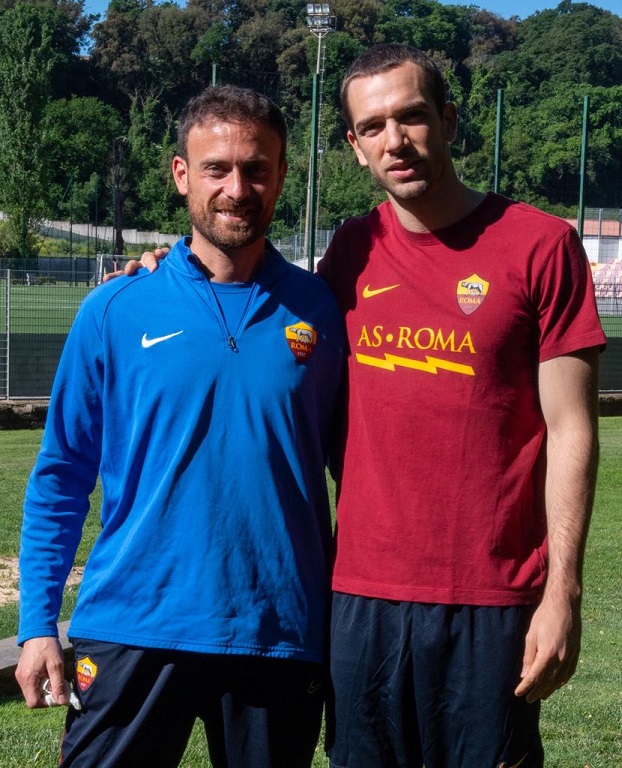 Marco Esposito con Pau Lopez (foto Luciano Rossi)