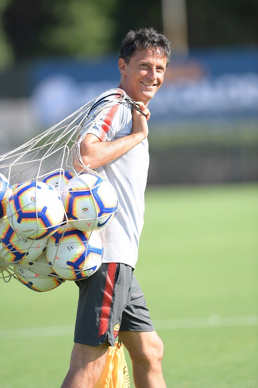 Marco Savorani preparatore dei portieri AS Roma (foto Luciano Rossi)