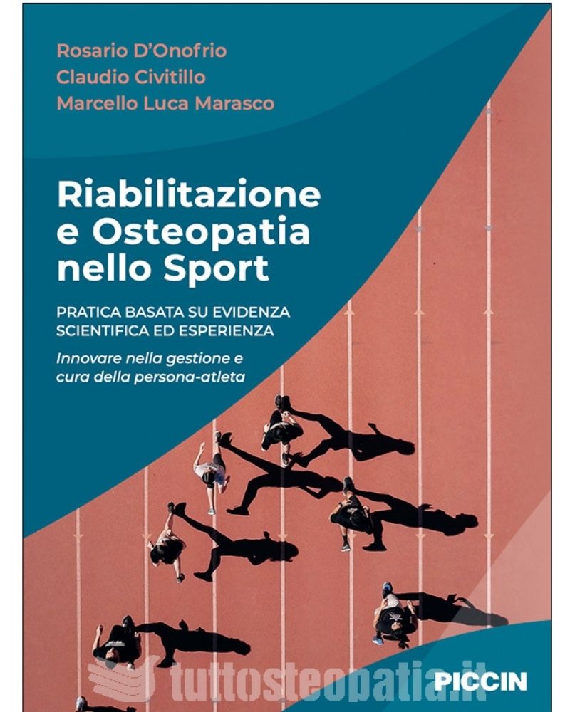 Copertina libro Riabilitazione e Osteopatia nello Sport di Redazione