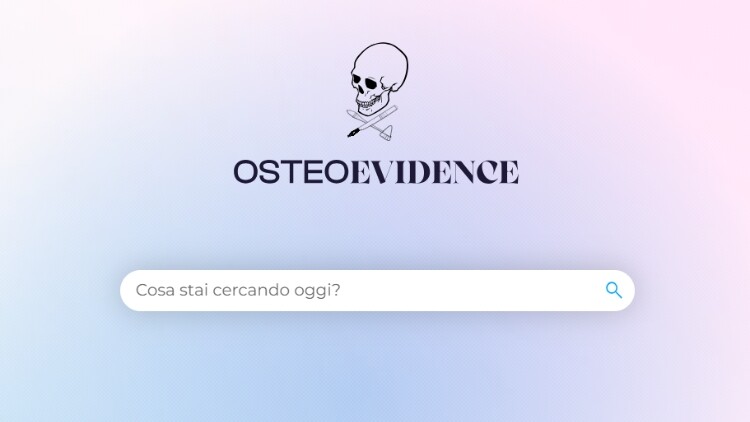 È online Osteoevidence, il database in cui trovare le ricerche scientifiche in ambito osteopatico