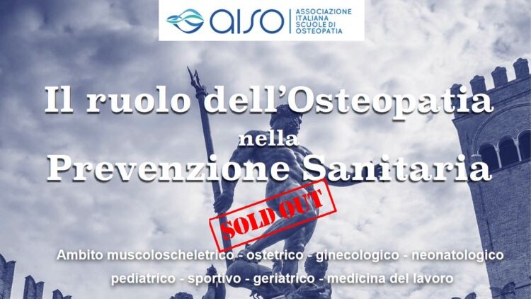 Sold out il 1° Congresso AISO a Bologna il 16 e 17 settembre 1° Congresso AISO