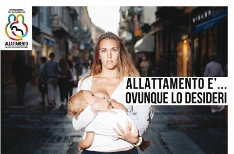 #ovunquelodesideri: sabato 11, flash mob per allattare nei luoghi pubblici